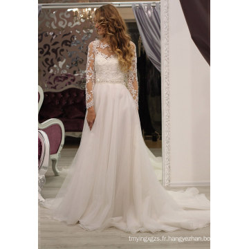 Robe en dentelle de mariage (AK012)